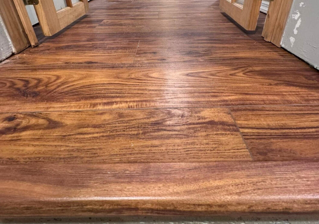 Walkway Floor Install Walkway Floor Install