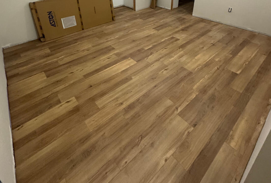 Bedroom Floor Install